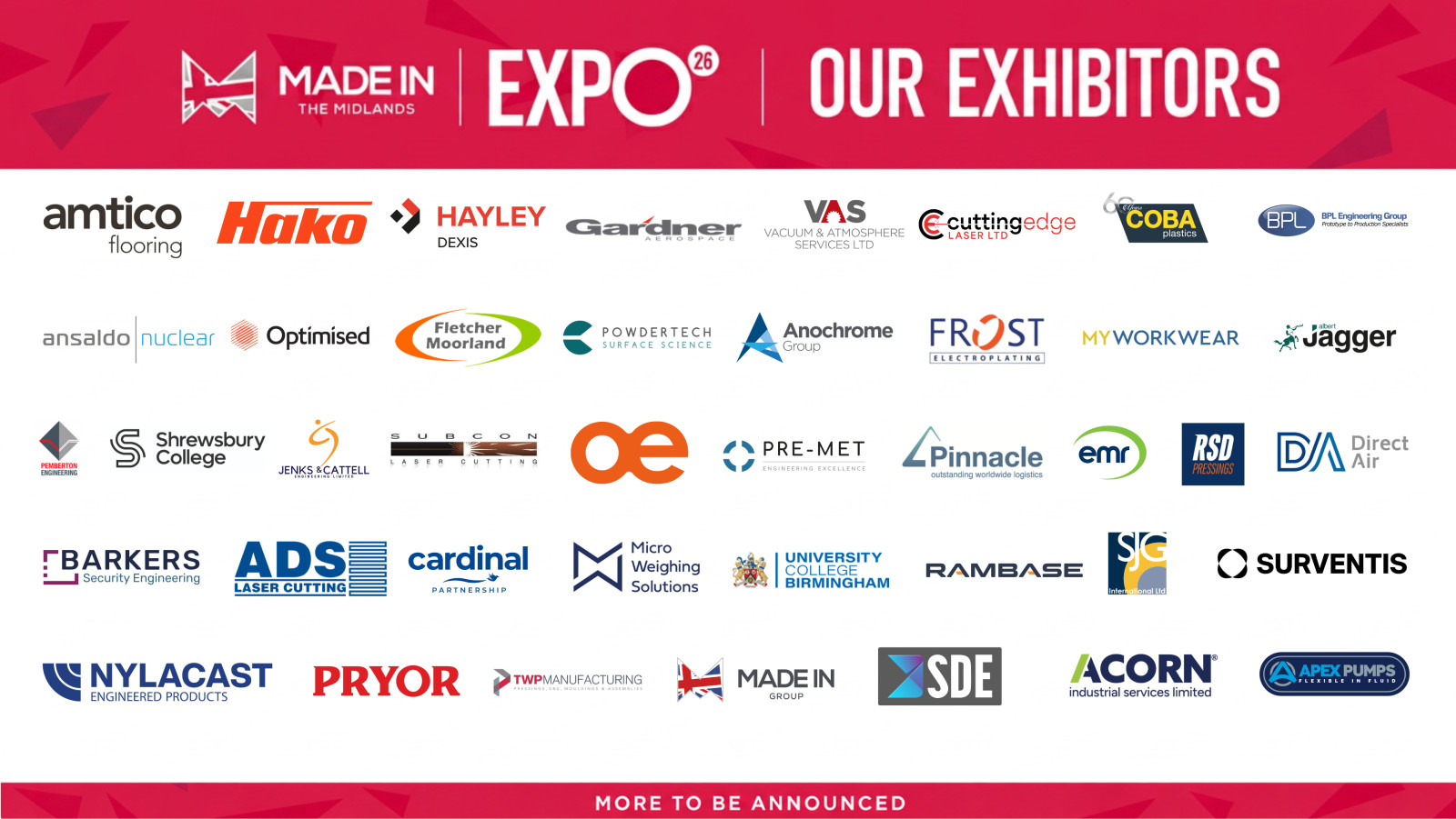 Meet 40+ exhibitors at Made in the Midlands Expo