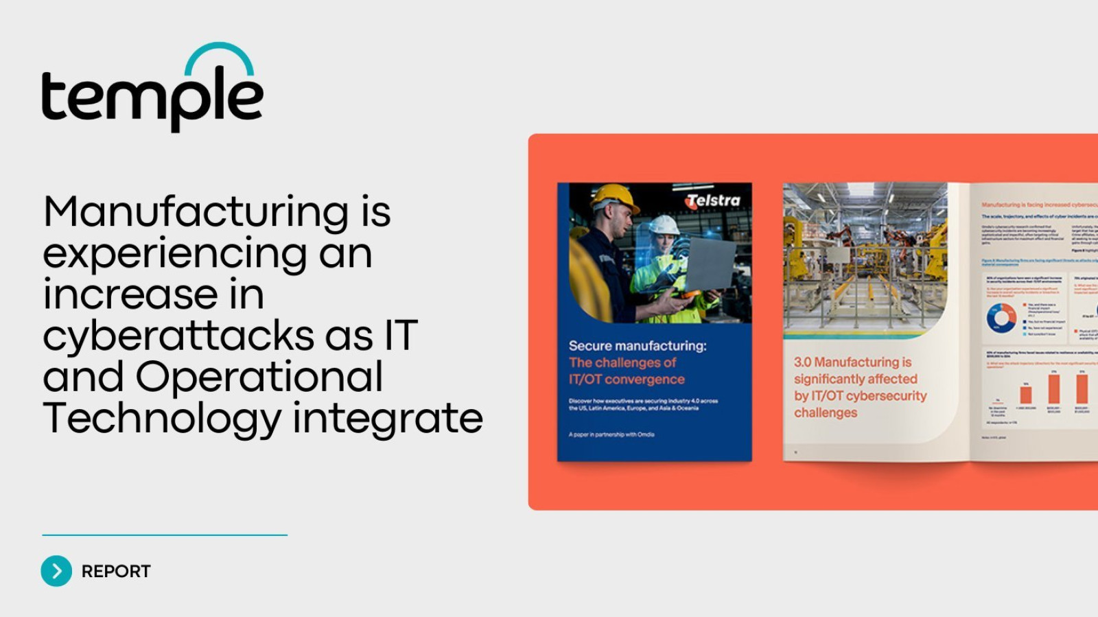 Manufacturing is experiencing an increase in cyber...
