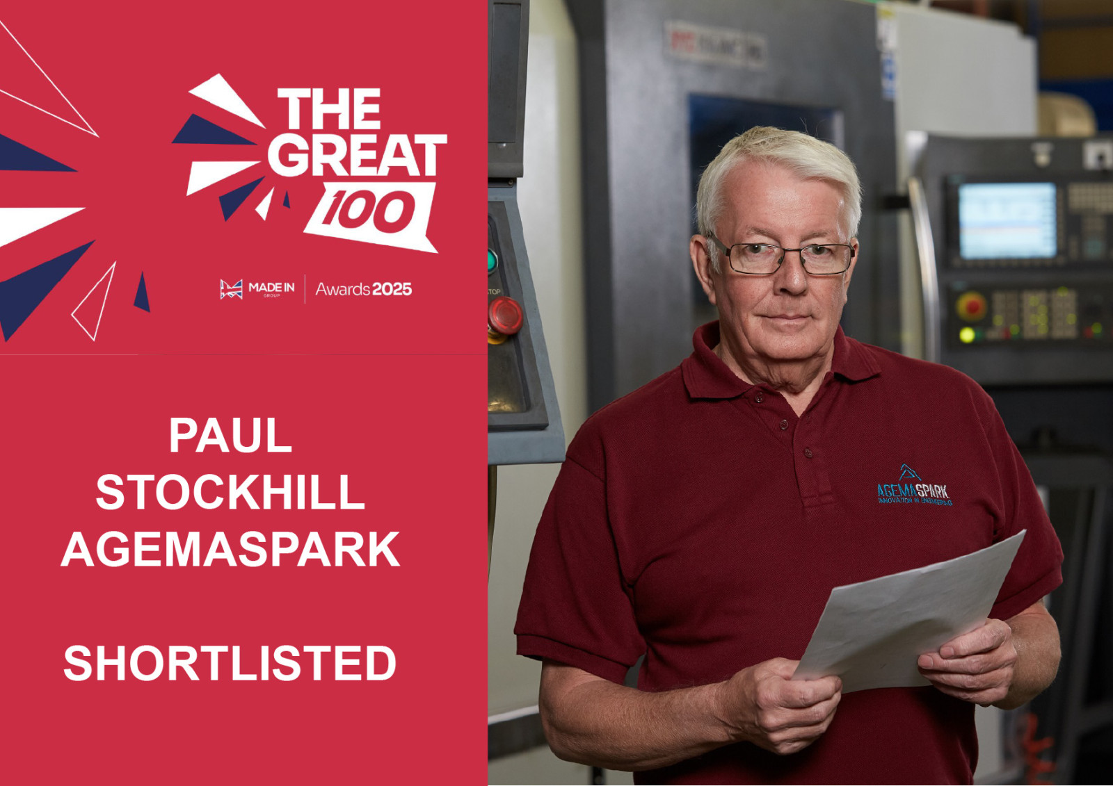 Agemaspark MD Paul Stockhill Nominated for Prestig...
