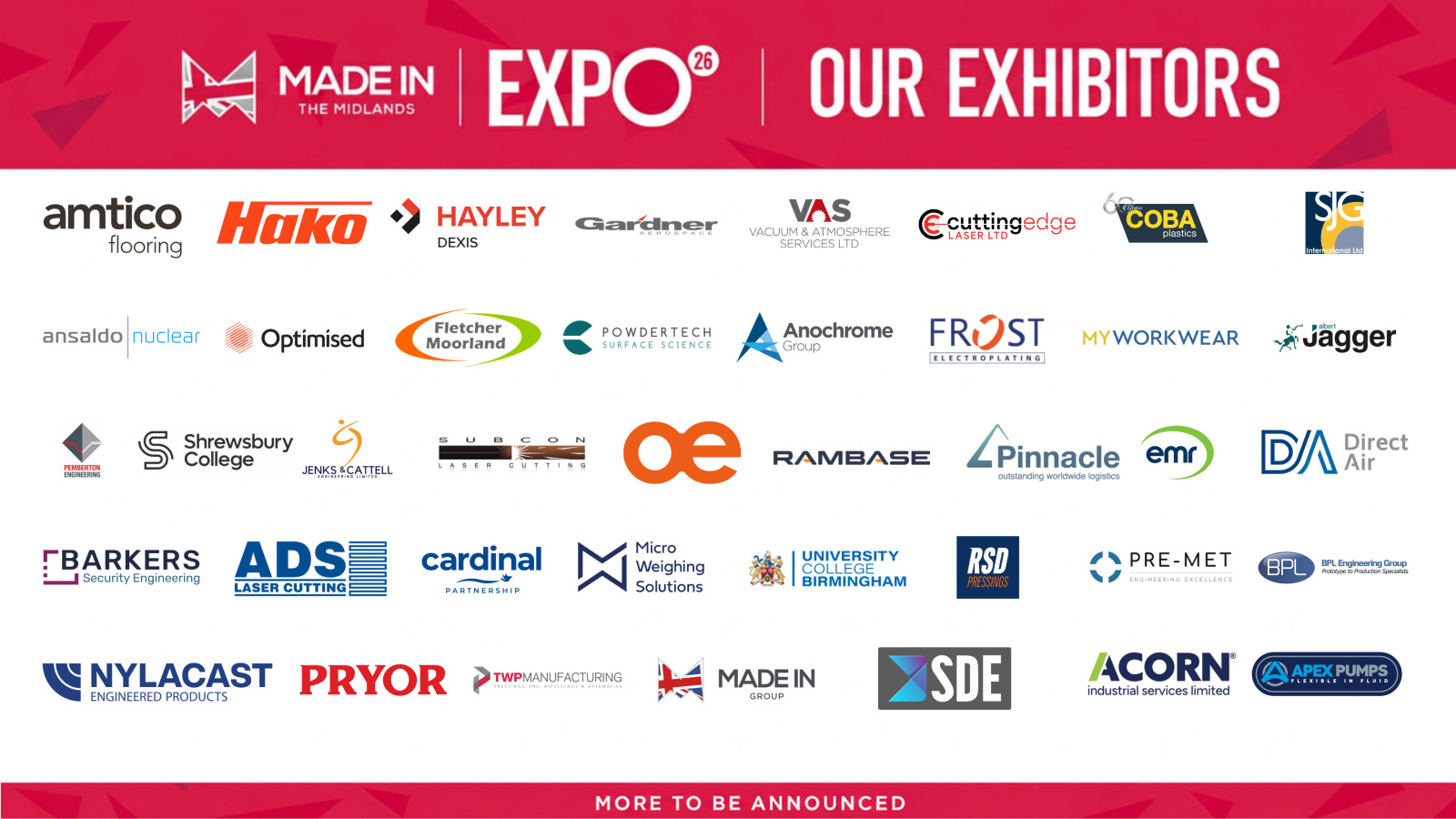 Meet 40+ exhibitors at Made in the Midlands Expo