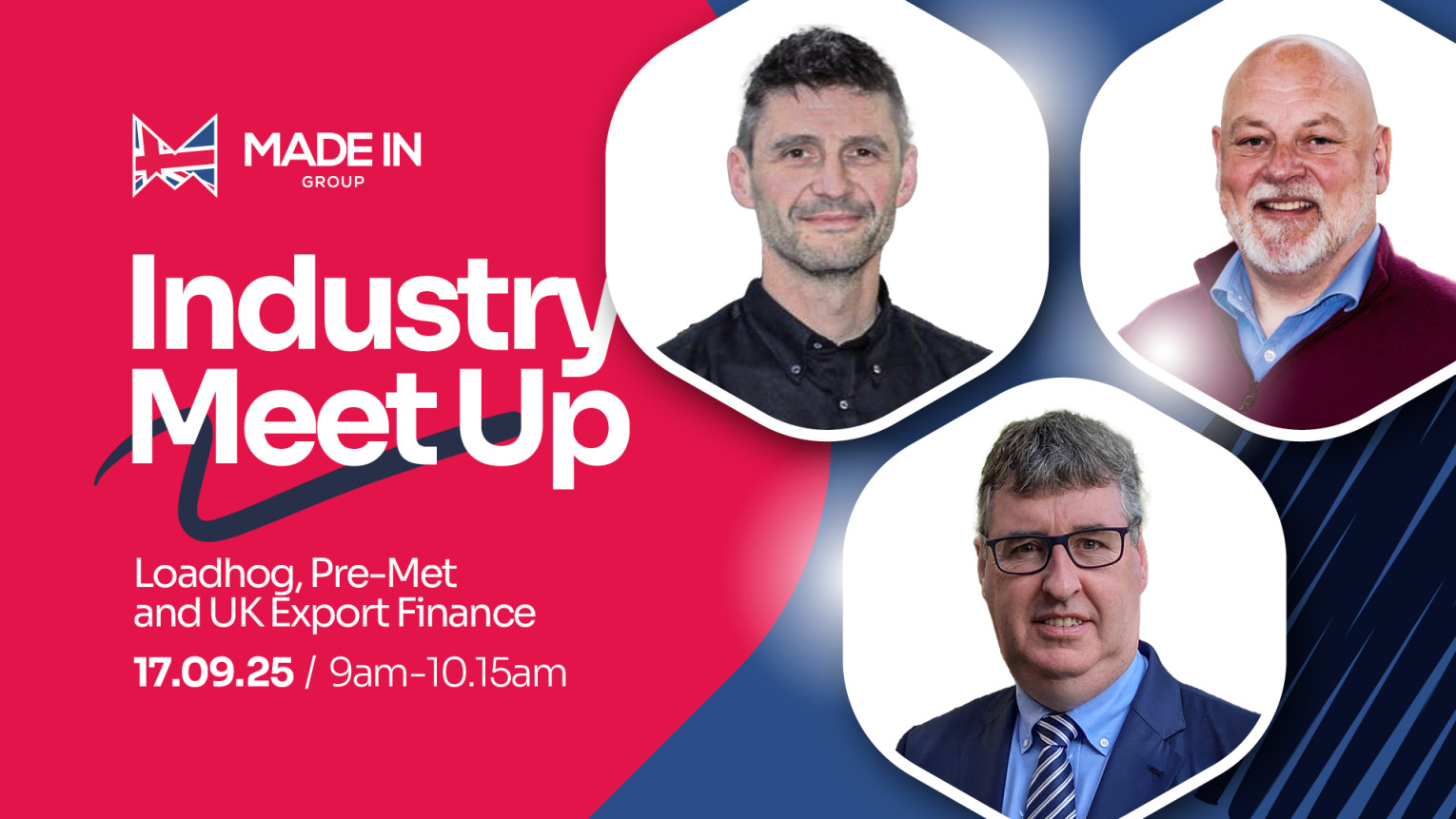 Industry Online Meet-Up with UK Export Finance, Loadhog & Pre-Met Engineering