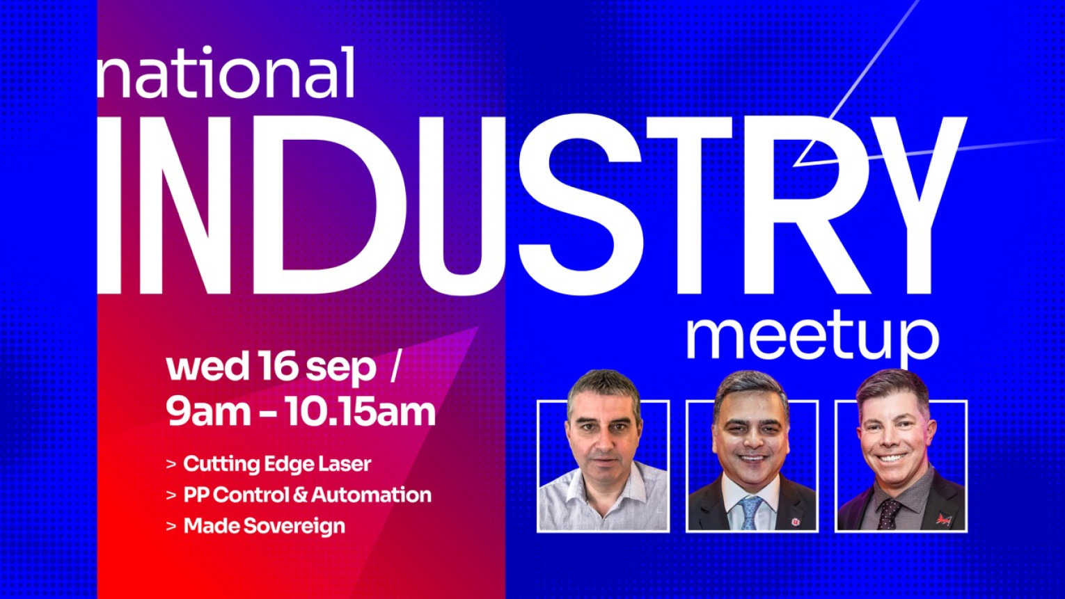National Online Meet-up with PP Control & Automation, Cutting Edge Laser Ltd & Made in Group