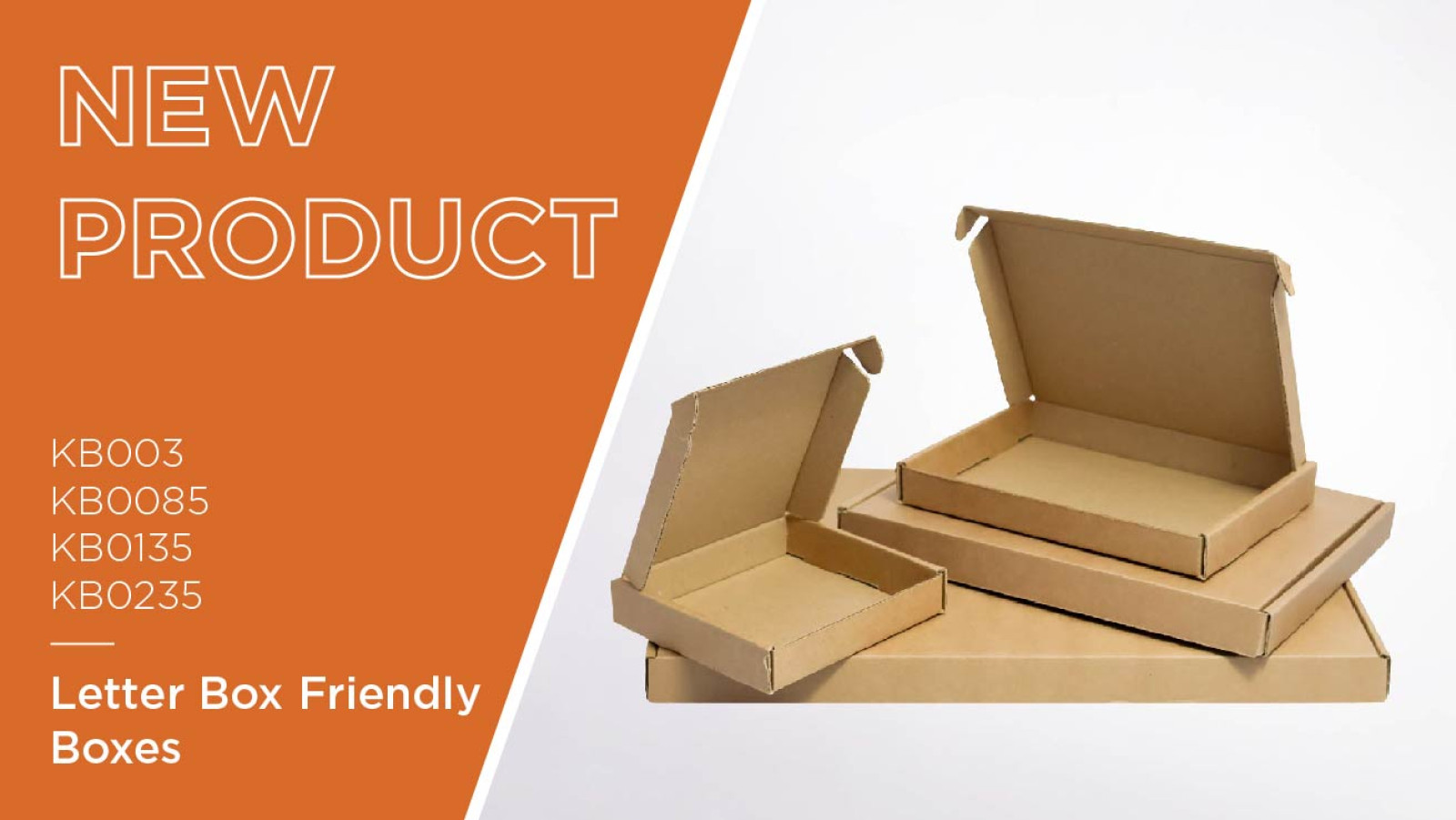 Save on postage, new range of Large Letter Boxes