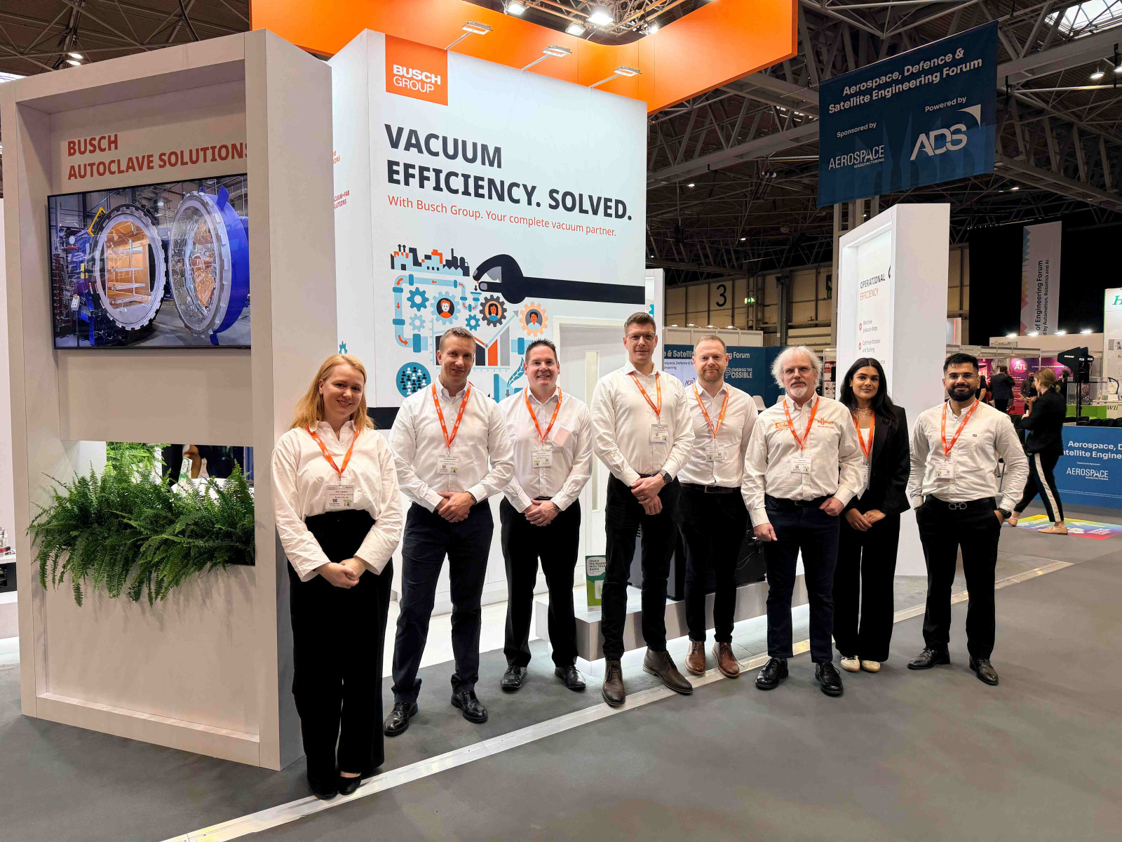 Busch Group Wins Best Stand Award at Advanced Engi...