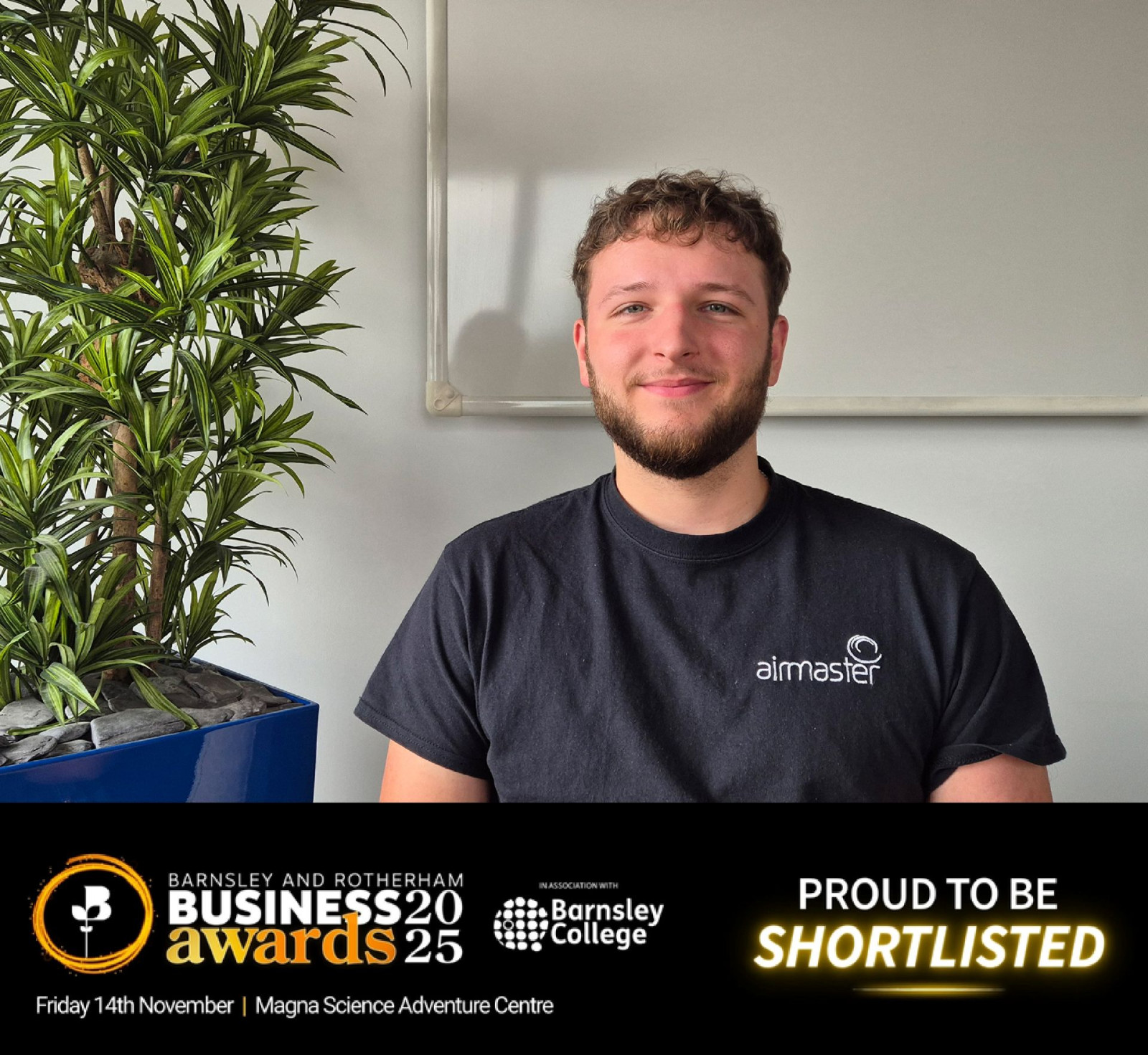 Airmaster’s Max Brough has been Shortlisted at the...
