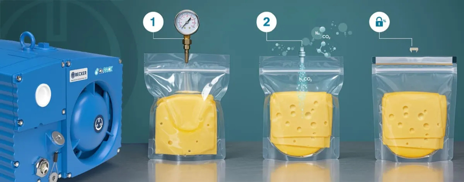 Protective Gas in Food Packaging