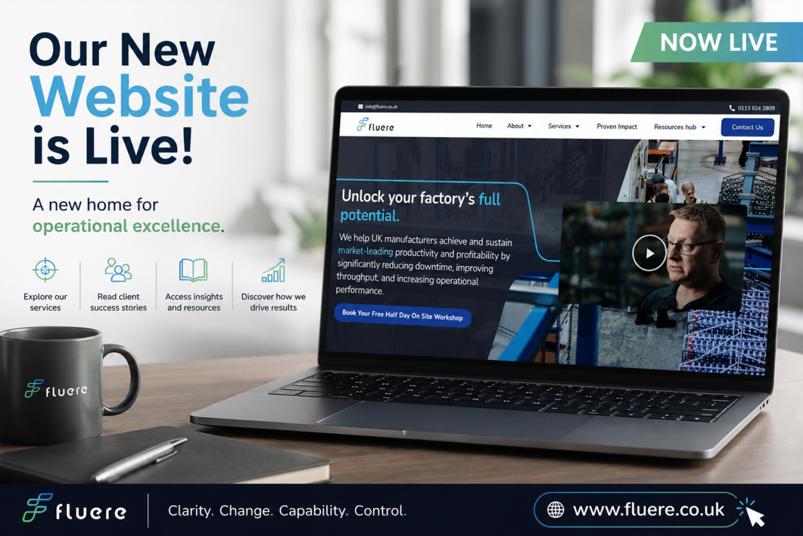 Fluere Launches New Website to Better Support Manu...