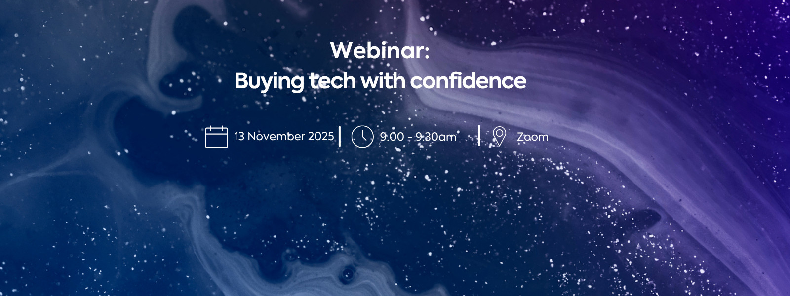 Webinar: Buying tech with confidence