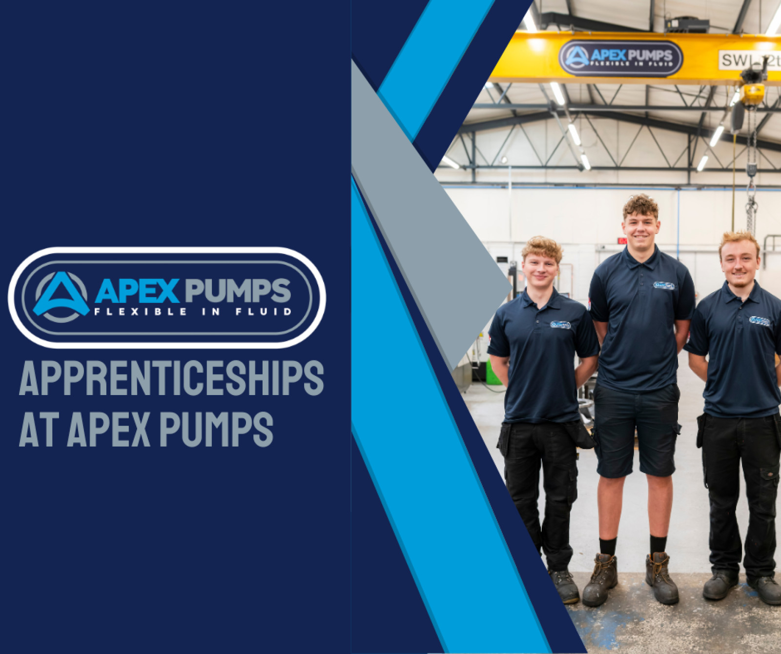 Apprenticeships at Apex Pumps