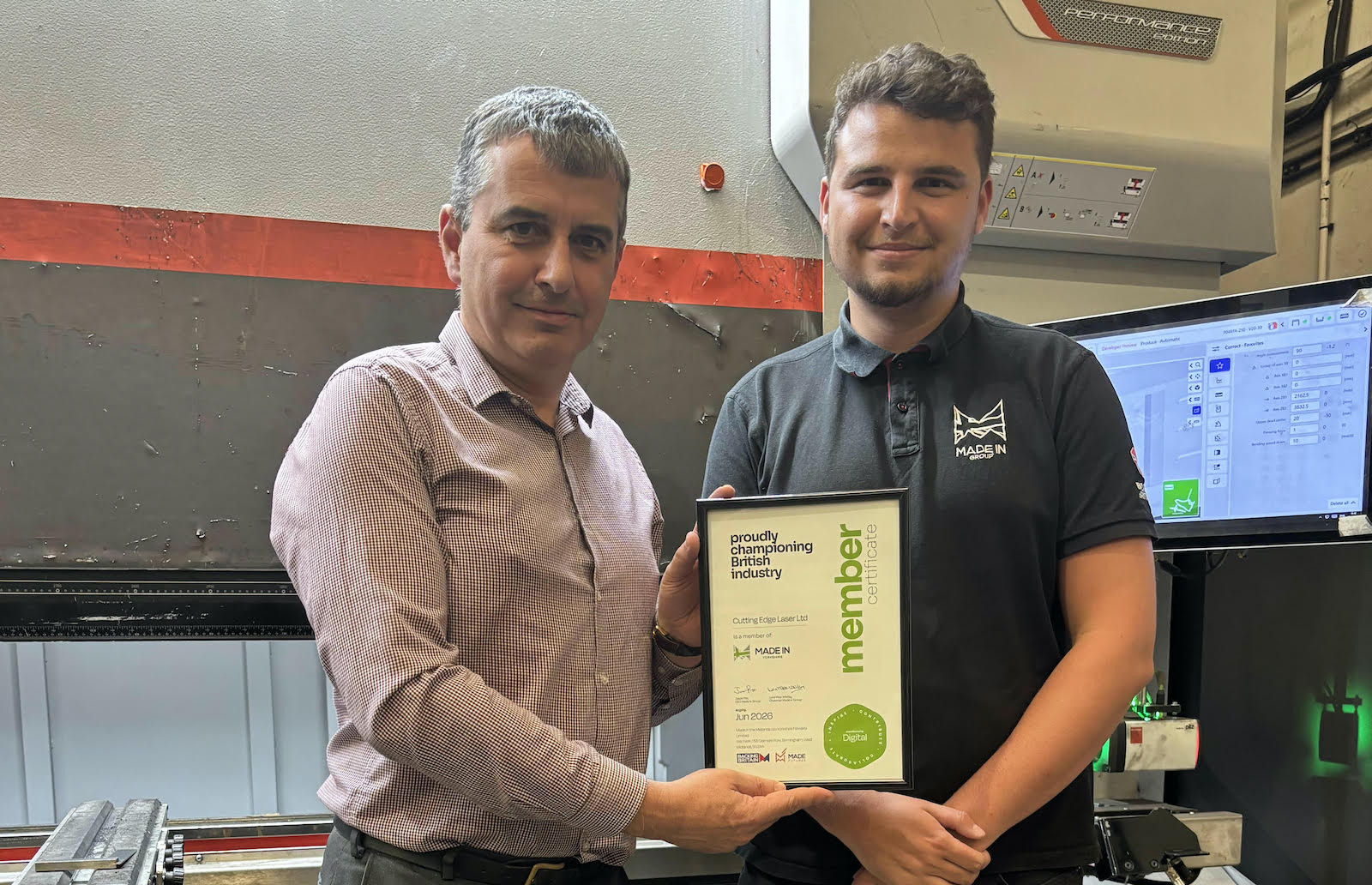 Cutting Edge Laser Joins the Made In Yorkshire net...