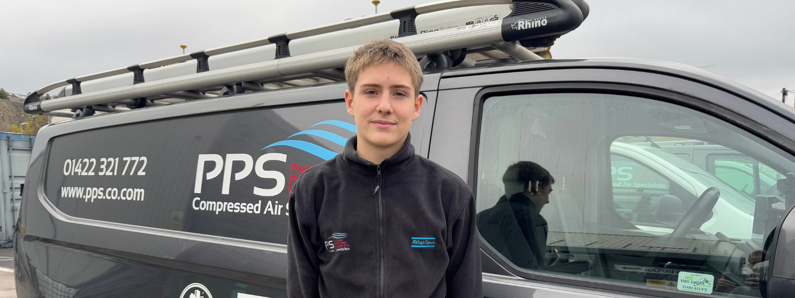 PPS welcomes new apprentice engineer, Harry Howart...