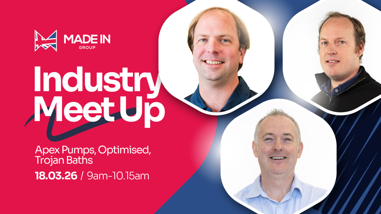 National Online Meet-up with Apex Pumps, Optimised & Trojan Baths