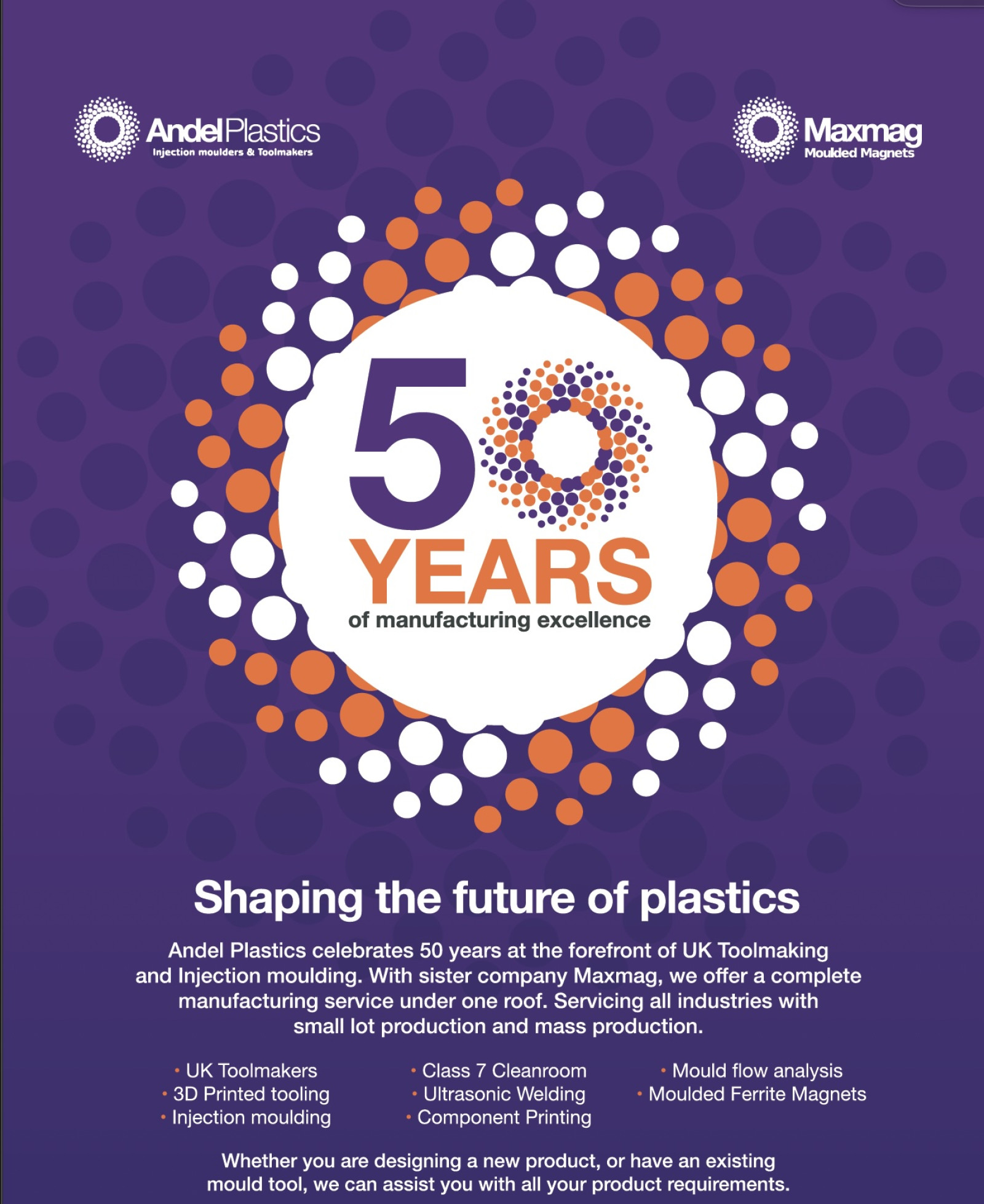 Andel celebrates 50 years with a new machine