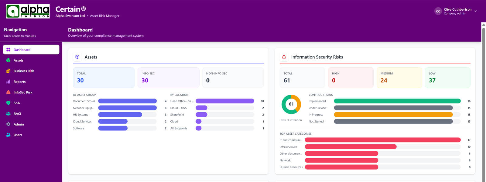 Alpha Swanson are exhibiting at Utility Week Live...