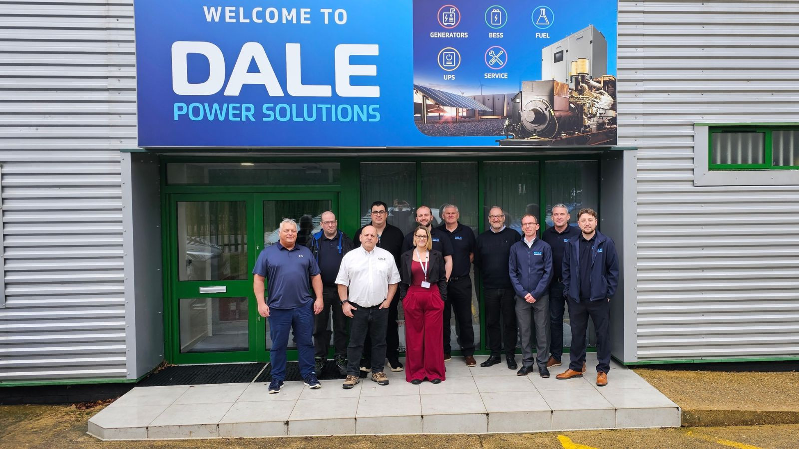 New Dale Power Solutions St Albans Base Opens as C...