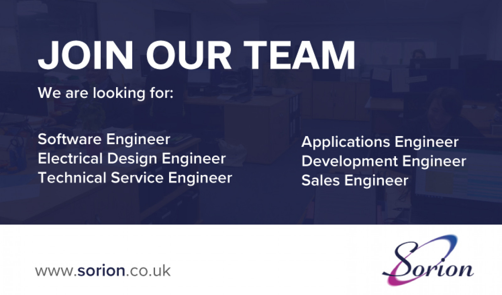 Join the Sorion team