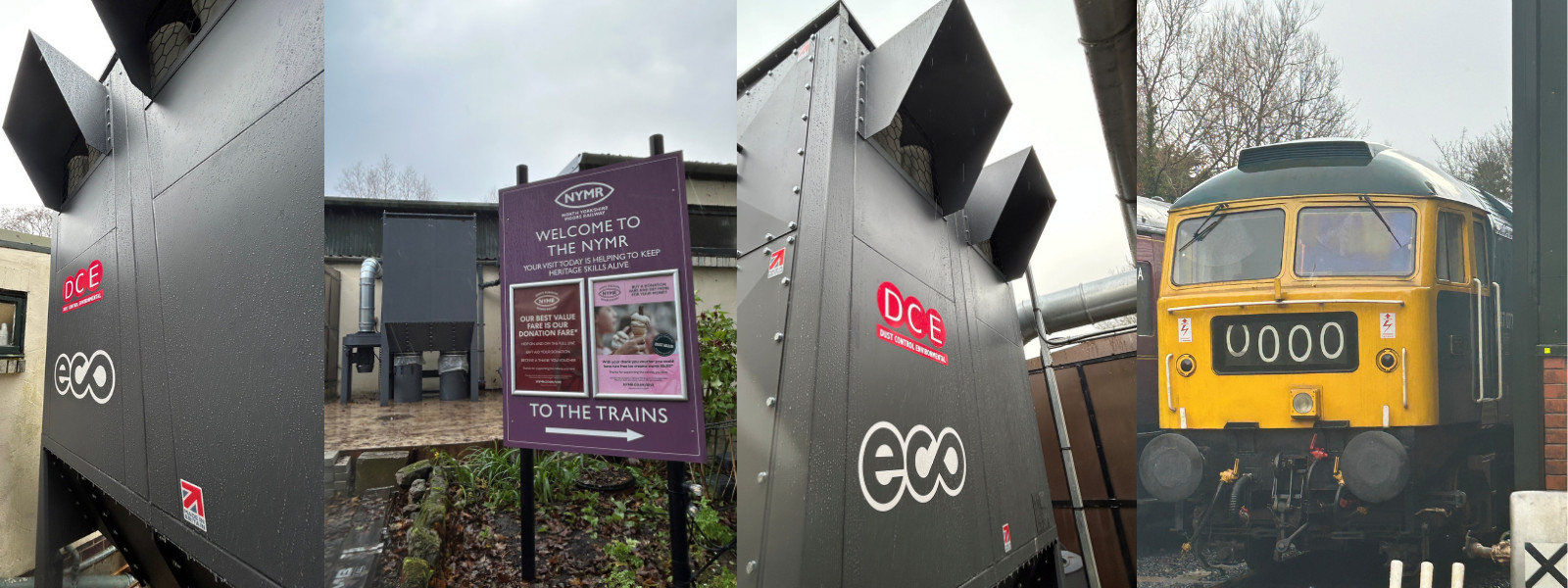 Heritage Railway Protects Workshop with ECO Dust C...