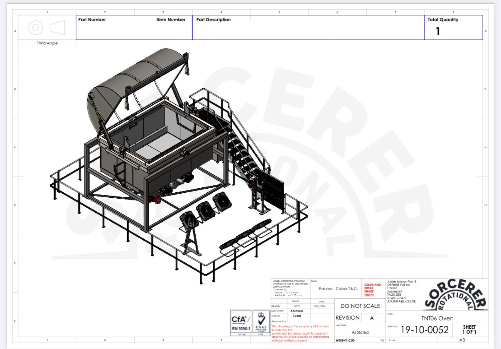 New Build Here At Sorcerer Rotational Moulding
